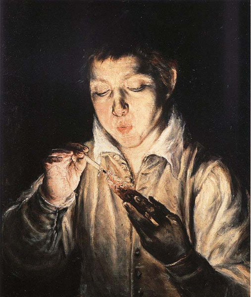 Boy With a Candle